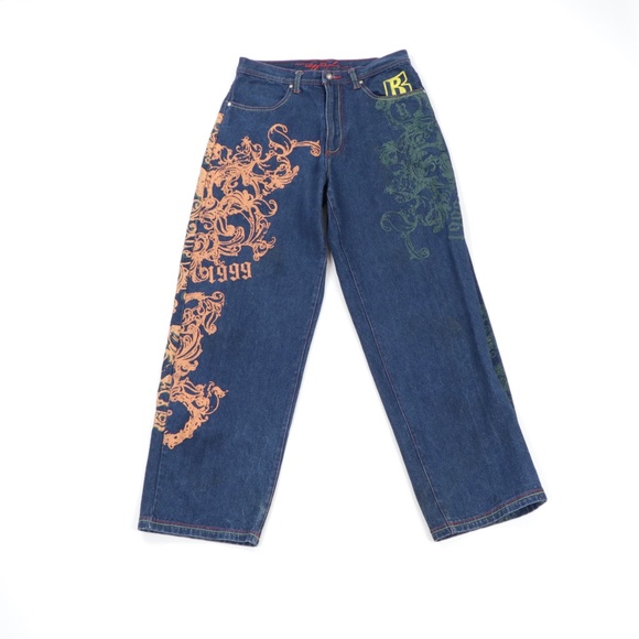 Vintage 90s Ruff Ryders Baggy Fit Jeans DMX - Picture 1 of 10